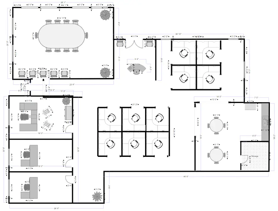 free tool to draw floor plans