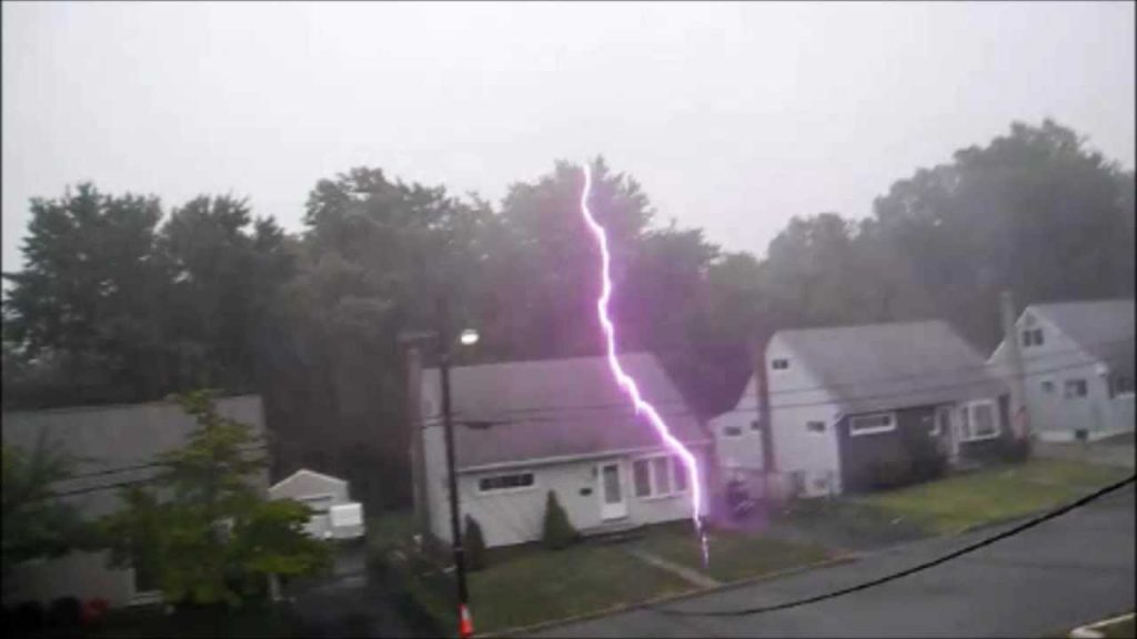 Attracts Lightning To A House
