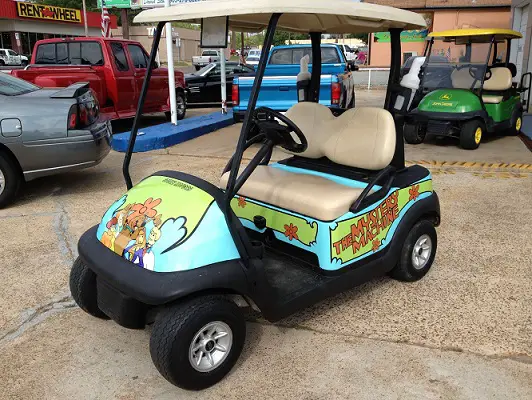 Wrap a Golf Cart