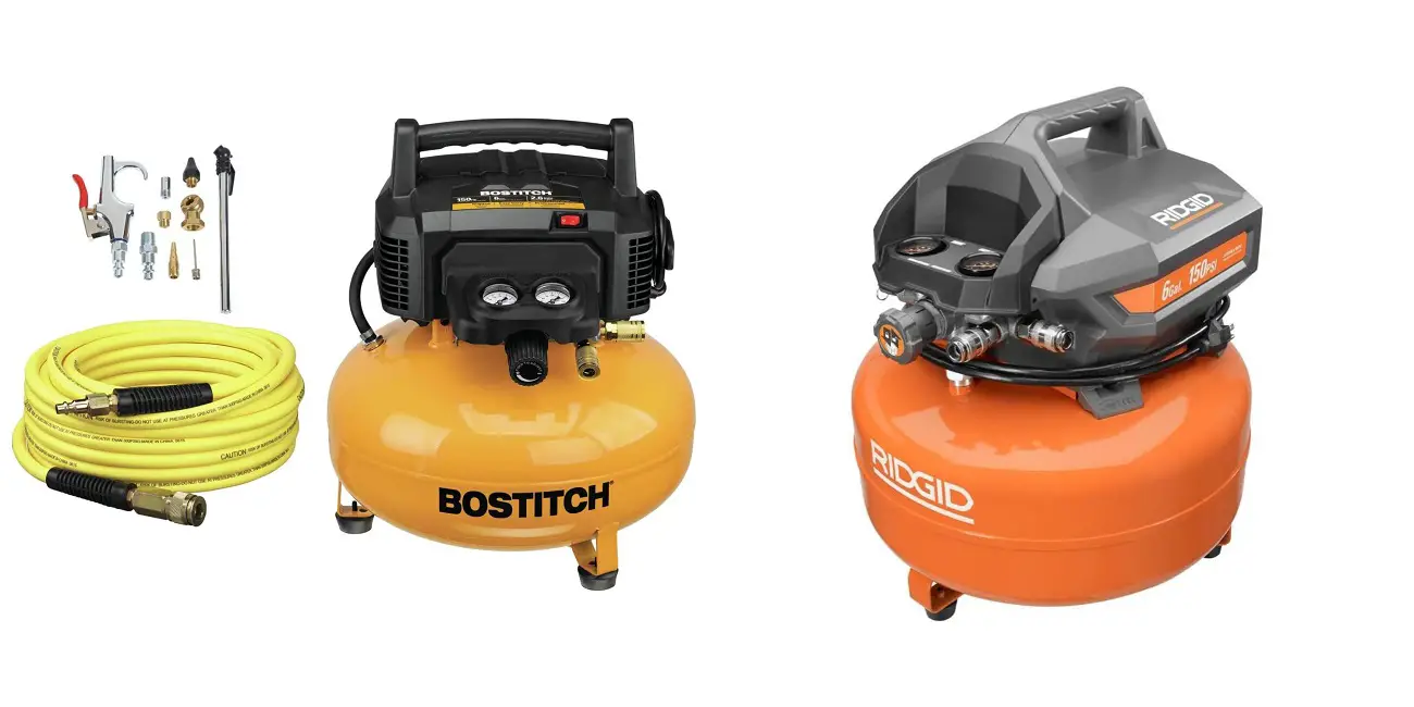 Bostitch Vs Ridgid Air Compressor The Ultimate Head To Head Consort