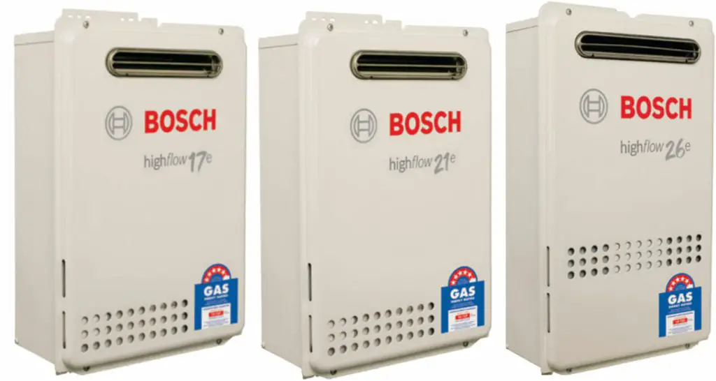 Bosch Instant Hot Water System Problems
