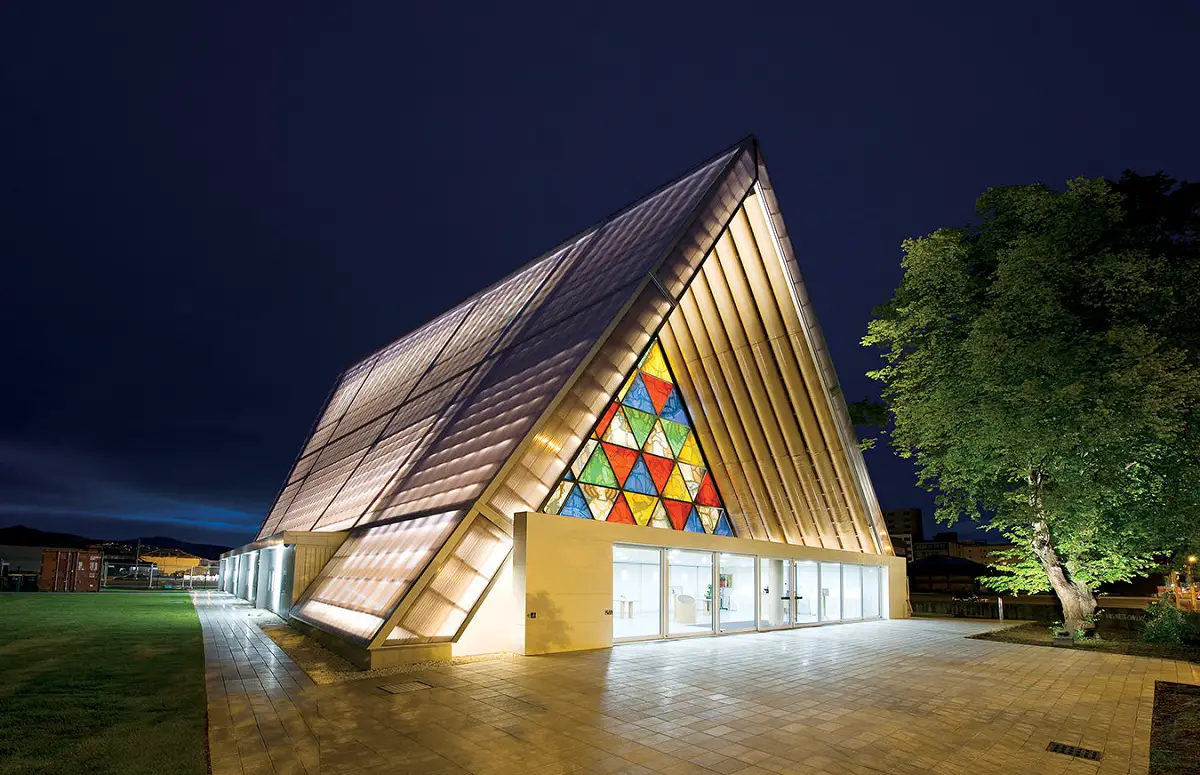 cardboard cathedral
